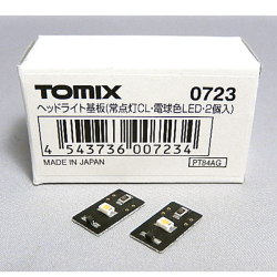 TOMIX 0723 ヘッドライト基板(機関車用・電球色LED)2個入 railways湘南