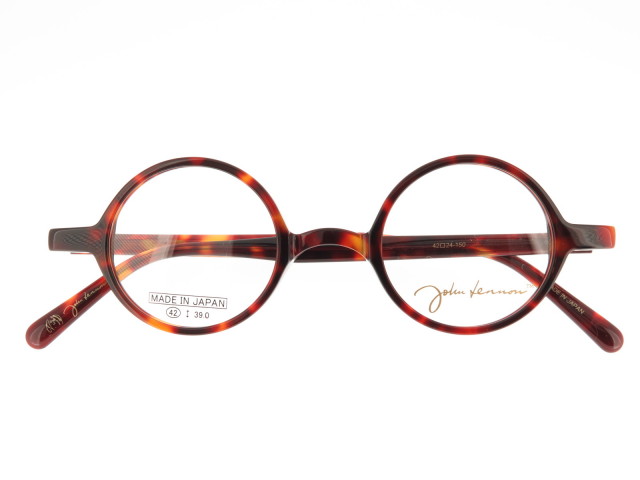 John Lennon ジョンレノン メガネ 日本製 一山 ラウンド型 セル
