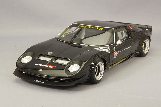 GTスピリット 1/18 LB-WORKS ミウラ ブラック