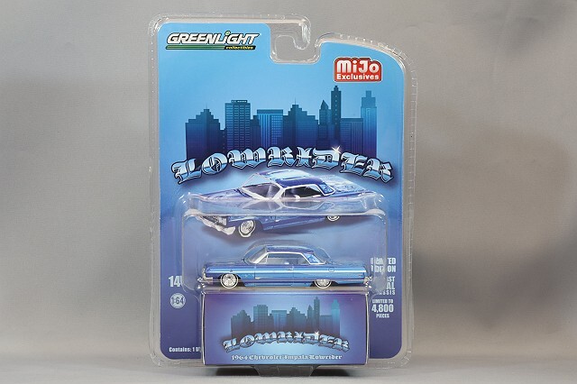 Mijo特注 グリーンライト 1/64 1964 シボレー インパラ ローライダー