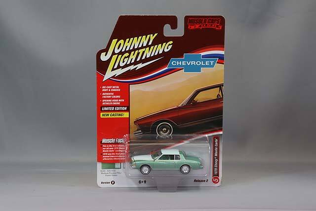 ジョニーライトニング 1/64 1979 シボレー モンテカルロ グリーン