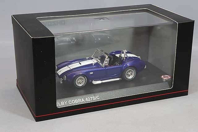 京商 1/43 シェルビー コブラ 427 S/C ノーマルスクリーン ブルー