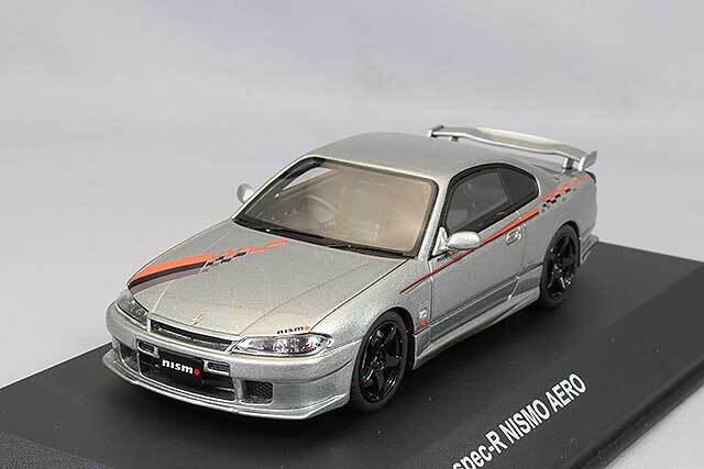 京商 1/43 日産 シルビア S15 スペックR ニスモ エアロ シルバー
