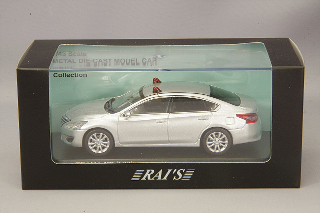 RAI'S 1/43 日産 ティアナ XE (L33) 2016 警察本部刑事部機動捜査隊