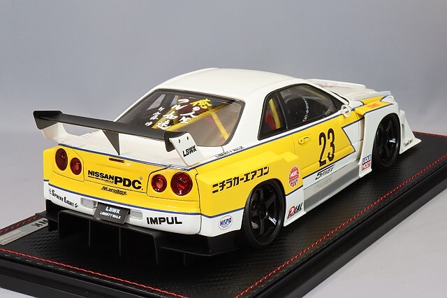 海外並行品 イグニッションモデル 1/18 LB-ER34 スーパーシルエット