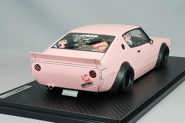 イグニッションモデル 1/18 LB-WORKS ケンメリ 2Dr ピンク