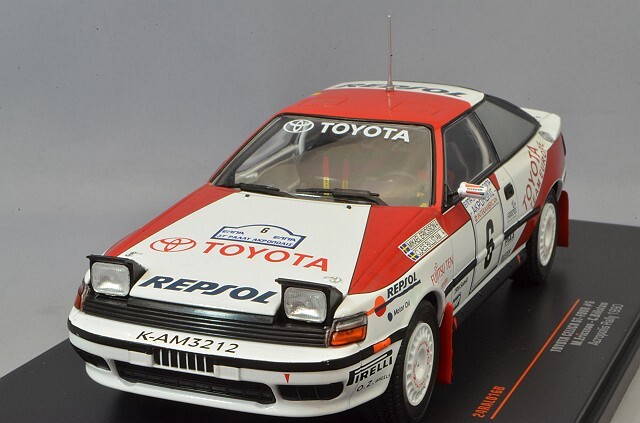 イクソ 1/24 トヨタ セリカ GT-FOUR 1990 アクロポリス ラリー #6 M
