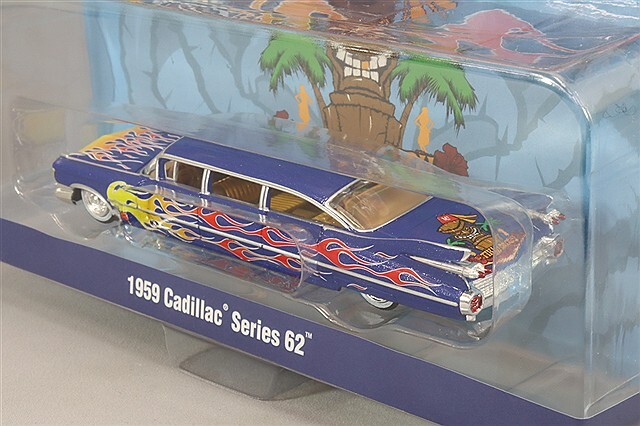 M2マシーン 1/64 1959 キャデラック シリーズ62 ブルー 