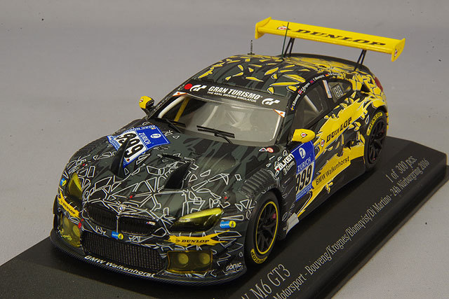 ミニチャンプス 1/43 BMW M6 GT3 2016 ニュル24H #999 V.Bouveng / T