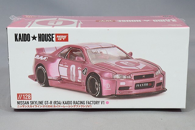 KAIDO HOUSE x TSM ミニGT 1/64 日産 スカイライン GT-R R34 KAIDO