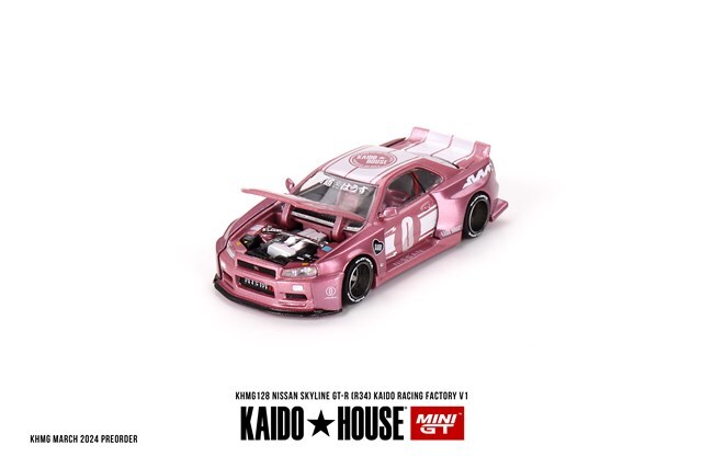 KAIDO HOUSE x TSM ミニGT 1/64 日産 スカイライン GT-R R34 KAIDO