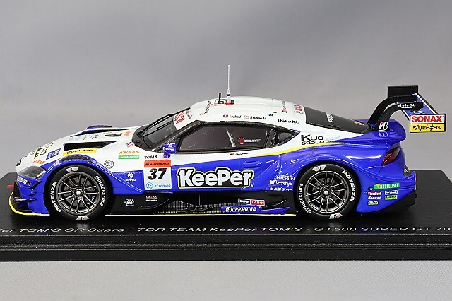 KeepPer TOM'S GR Supra 1/43 これ以上下げません スパーク 1/43