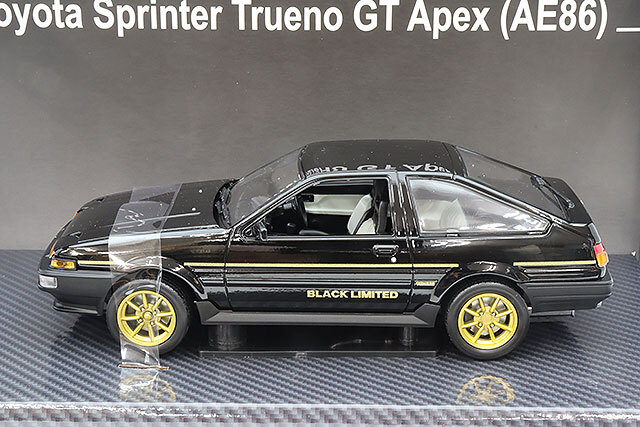 サンスター 1/24 トヨタ スプリンター トレノ GT Apex (AE86) ブラック