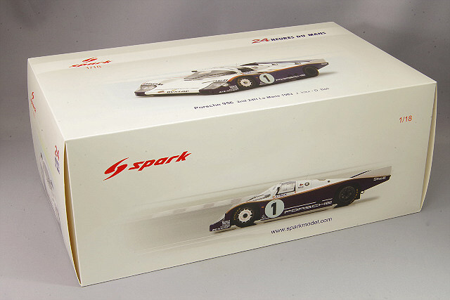 スパーク 1/18 ポルシェ 956 ロスマンズ 1983 ルマン24H 2位 #1 J