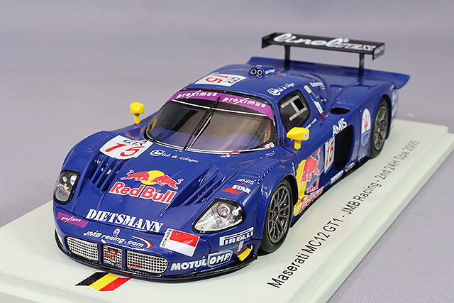スパーク 1/43 マセラティ MC12 GT1 2005 スパ24H 2位 #15 A