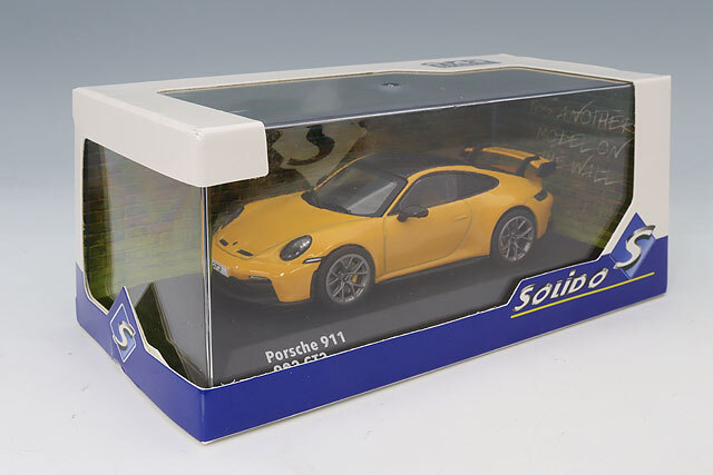 ソリド 1/43 ポルシェ 911 (992) GT3 2023 イエロー
