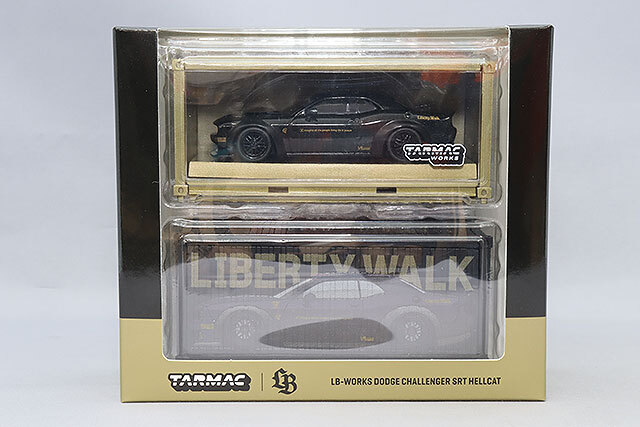 Tarmac 1/64 LB-WORKS ダッジ チャレンジャー SRT ヘルキャット