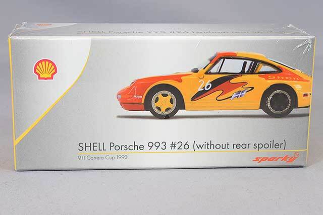 sparky Porsche x Tiny Shell 1/64 ポルシェ 993 Shell カレラカップ 1993