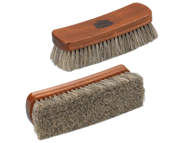 レザー製の靴、財布、ジャケット用のホコリ落とし用ブラシ