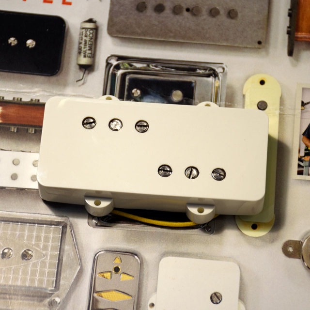 Curtis Novak Pickups/JM-WR BRIDGE PARCHMENT CUNIFE【お取り寄せ商品】