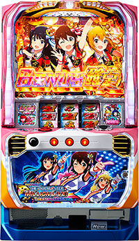 ビスティ パチスロアイドルマスター ミリオンライブ実機【コイン不要機
