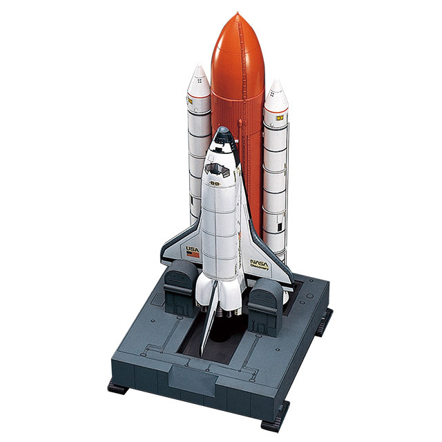 宇宙模型】スペースシャトルプラモデルブースター付き 宇宙の店