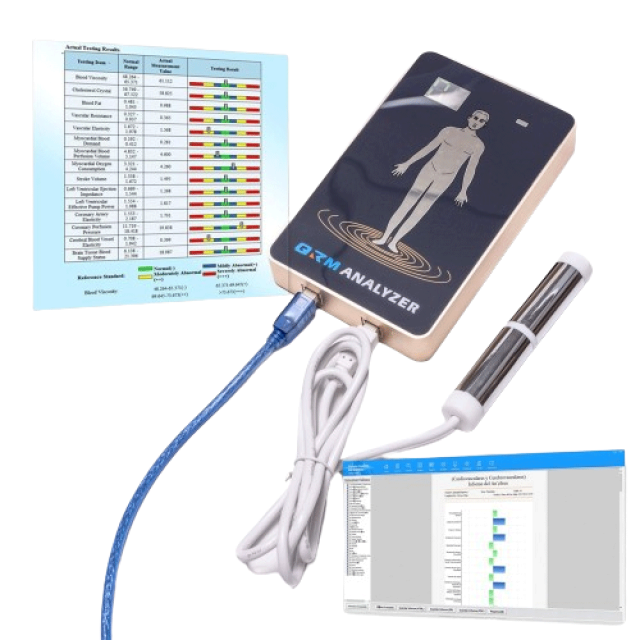 最新QRM型 量子共鳴磁気アナライザー