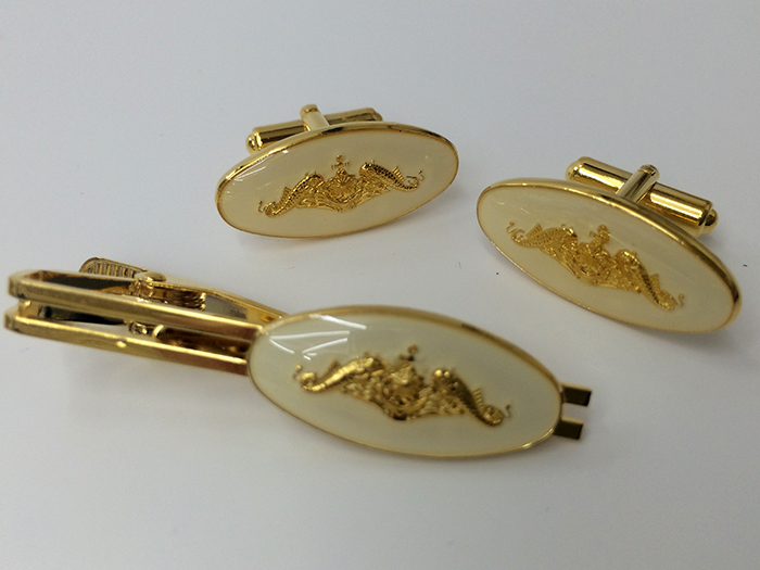 海上自衛隊水上艦艇き章 カフスセット