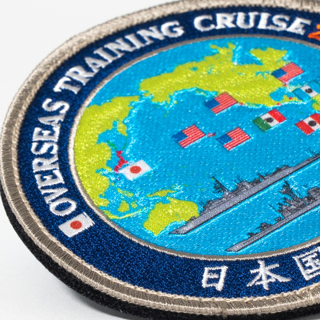 ワッペン(JAPAN TRAINING SQUADRON 2025)Type2（国旗入）