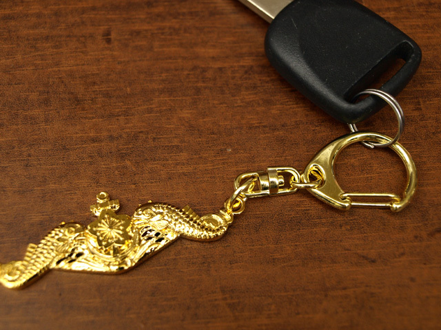 キーホルダー(海上自衛隊・潜水艦き章)