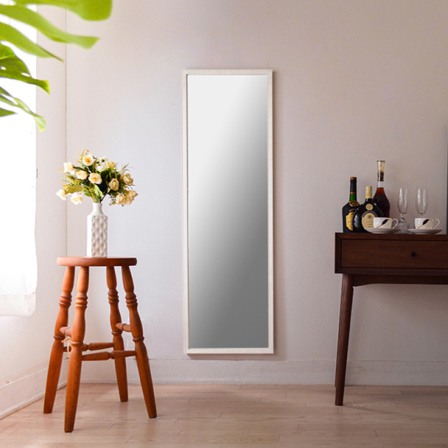 壁掛け ミラー 全身鏡 姿見 日本製 W410×1300 ジェミニ