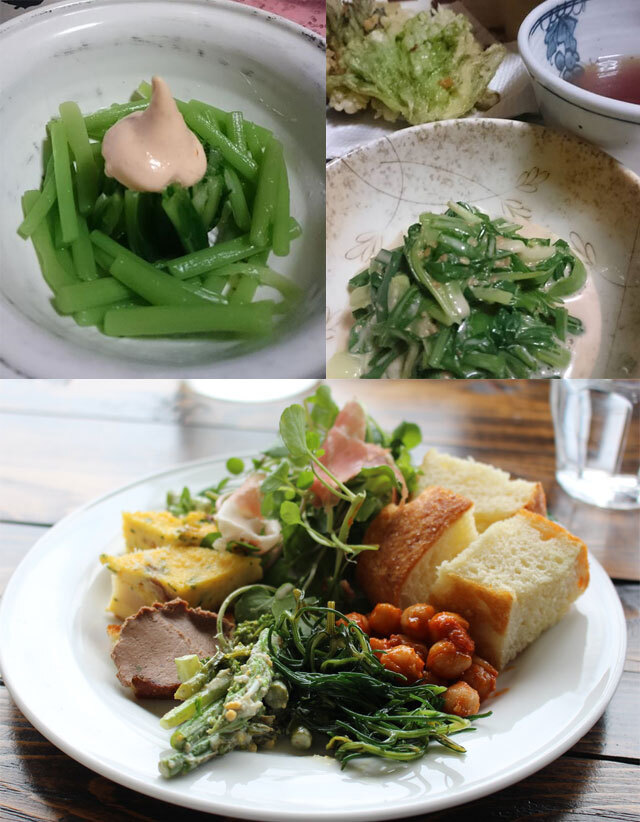 山菜】【山菜セット】おまかせ1kgg（6種類以上）山形県産 天然 山菜