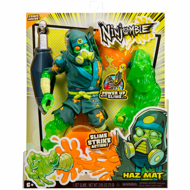 NINJOMBIE ニンジョンビ 7インチ “スライム・ストライク” アクション