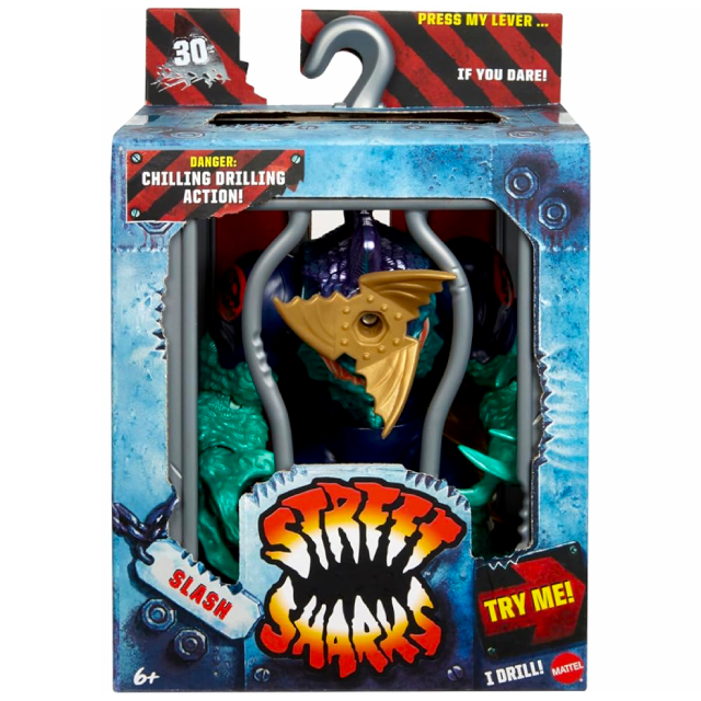 マテル ストリート・シャークス 30周年記念 6.5インチ アクション