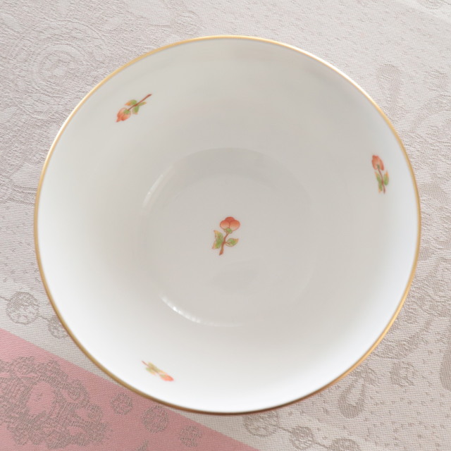 Herend ヘレンド ヴィクトリアアニバーサリー ボウル＆レンゲセット