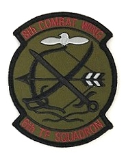 自衛隊グッズ 築城基地 第8飛行隊 ブラックパンサー ワッペン マジック付き