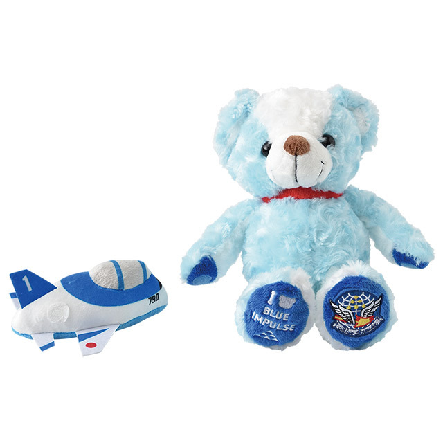 自衛隊グッズ ご当地ベア ブルーインパルス ぬいぐるみ 2種
