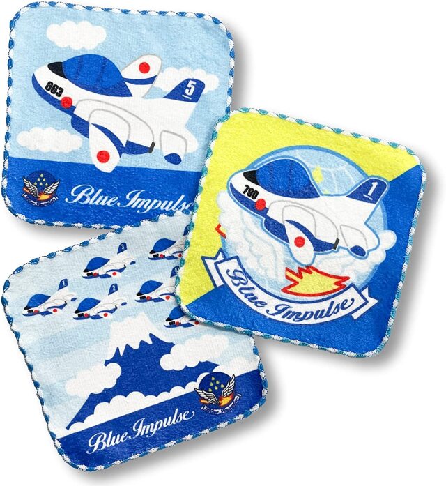 自衛隊グッズ ブルーインパルス ミニタオル3枚セット