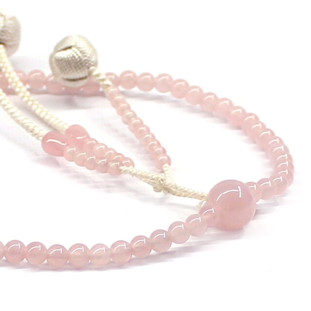 女性用念珠 紅水晶｜創価学会仏壇・仏具・数珠 田中仏壇店