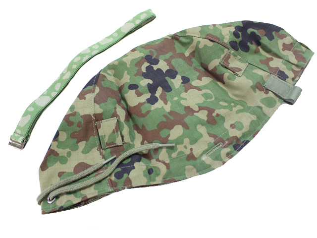 88式鉄帽覆い・88式鉄帽ゴムバンドのセット