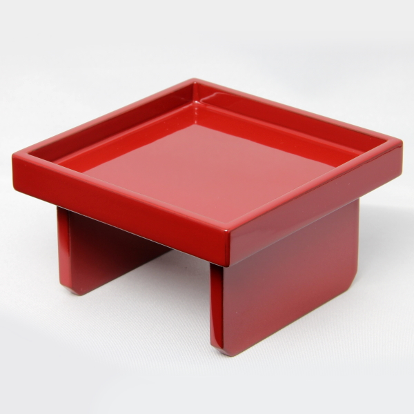 川連漆器】三段重 5寸・5.5寸 [朱]