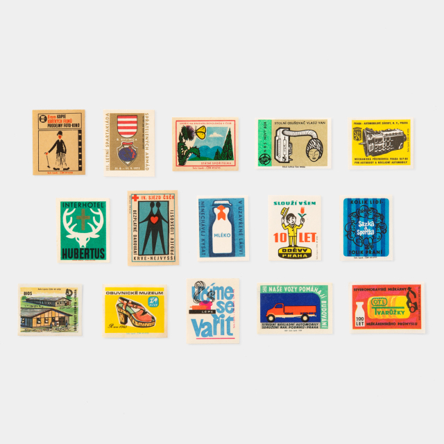 チェコ ヴィンテージマッチラベル (07150924)