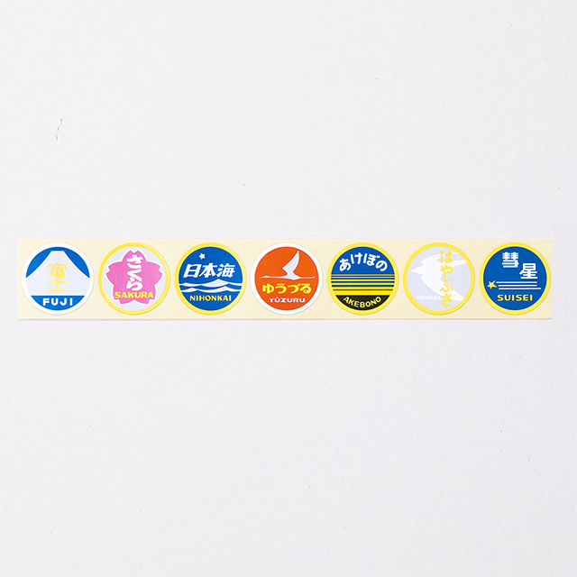 TF ロールシール ＜M＞ 寝台特急 ヘッドマーク 丸 (07100589)