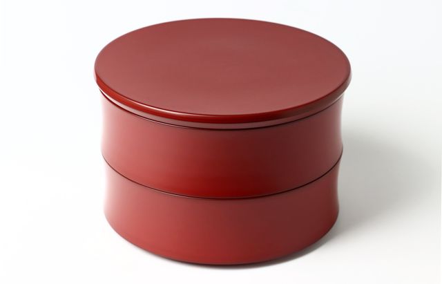 浄法寺 三段角重箱（片身替） ｜ 暮らしのうつわ花田 和食器 通販