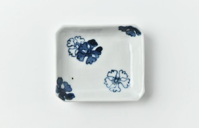 正木春蔵 色絵染附 鳥魚文楕円筒 ｜ 暮らしのうつわ花田 和食器 通販