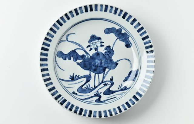 北野敏一（犀ノ音窯） 樹下双鹿図大皿 ｜ 暮らしのうつわ花田 和食器 通販