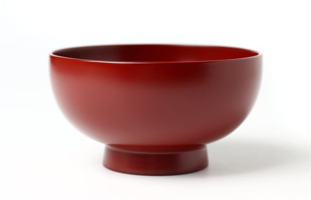 佐々木暢子 あさがお飯椀 本朱 ｜ 暮らしのうつわ花田 和食器 通販