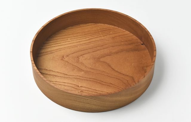 ふじい製作所 29 欅の盆 322/35 ｜ 暮らしのうつわ花田 和食器 通販