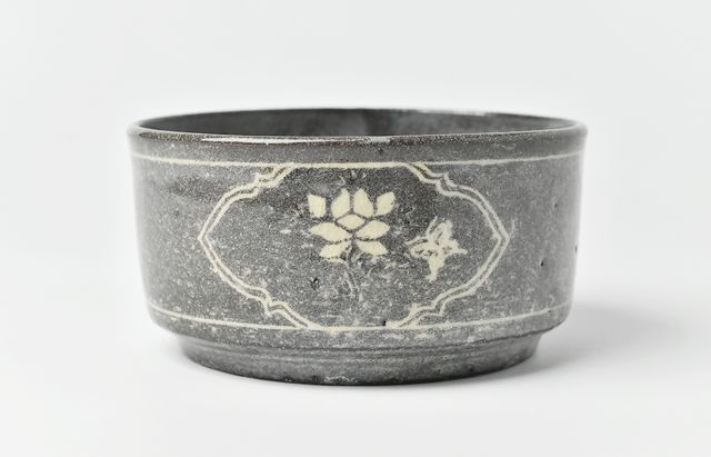 土本訓寛・久美子 16D 象嵌筒鉢 ｜ 暮らしのうつわ花田 和食器 通販