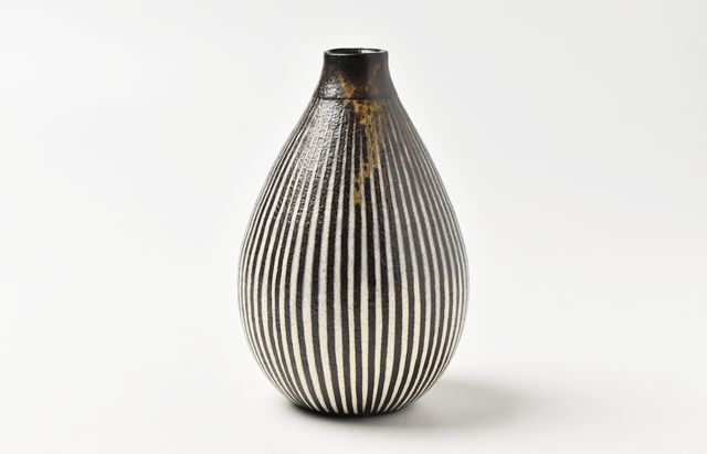 増渕篤宥 53B 一輪挿し（トクサ） ｜ 暮らしのうつわ花田 和食器 通販